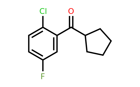 1443343-11-0 | (2-Chloro-5-fluorophenyl)(cyclopentyl)methanone