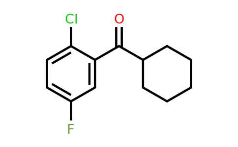 1443343-20-1 | (2-Chloro-5-fluorophenyl)(cyclohexyl)methanone