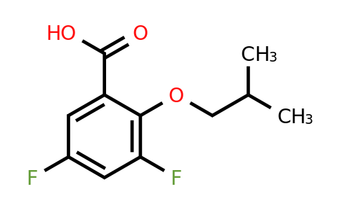 1443343-93-8 | 3,5-Difluoro-2-isobutoxybenzoic acid