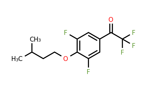 1443344-23-7 | 1-(3,5-Difluoro-4-(isopentyloxy)phenyl)-2,2,2-trifluoroethanone