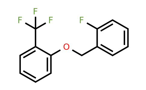 1443344-59-9 | 1-Fluoro-2-((2-(trifluoromethyl)phenoxy)methyl)benzene