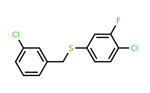 1443344-74-8 | (4-Chloro-3-fluorophenyl)(3-chlorobenzyl)sulfane