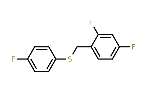 1443344-84-0 | (2,4-Difluorobenzyl)(4-fluorophenyl)sulfane