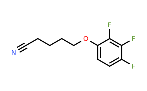 1443344-87-3 | 5-(2,3,4-Trifluorophenoxy)pentanenitrile
