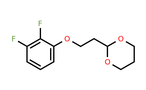 1443344-95-3 | 2-(2-(2,3-Difluorophenoxy)ethyl)-1,3-dioxane