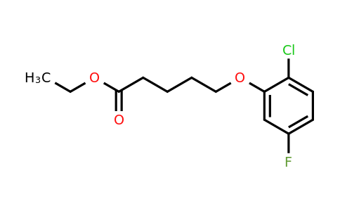 1443345-04-7 | Ethyl 5-(2-chloro-5-fluorophenoxy)pentanoate