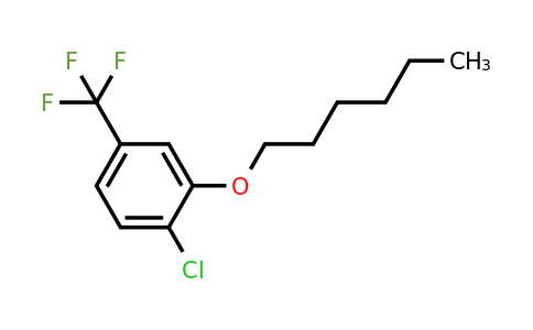 1443345-27-4 | 1-Chloro-2-(hexyloxy)-4-(trifluoromethyl)benzene