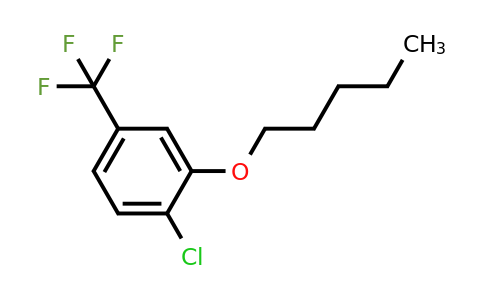 1443345-34-3 | 1-Chloro-2-(pentyloxy)-4-(trifluoromethyl)benzene