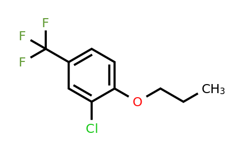 1443345-53-6 | 2-Chloro-1-propoxy-4-(trifluoromethyl)benzene