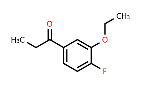 1443346-13-1 | 1-(3-Ethoxy-4-fluorophenyl)propan-1-one