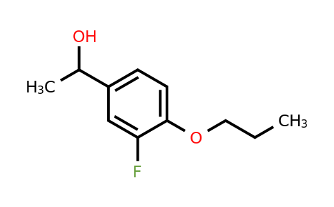 1443346-20-0 | 1-(3-Fluoro-4-propoxyphenyl)ethanol
