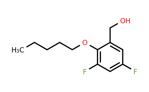 1443346-94-8 | (3,5-Difluoro-2-(pentyloxy)phenyl)methanol