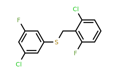 1443347-21-4 | (3-Chloro-5-fluorophenyl)(2-chloro-6-fluorobenzyl)sulfane