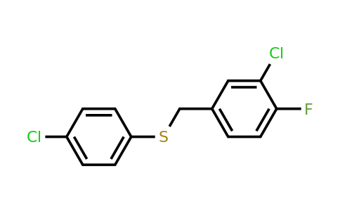 1443347-38-3 | (3-Chloro-4-fluorobenzyl)(4-chlorophenyl)sulfane