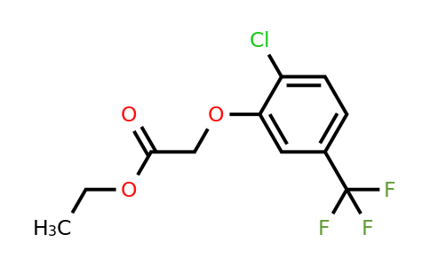 1443347-69-0 | Ethyl 2-(2-chloro-5-(trifluoromethyl)phenoxy)acetate