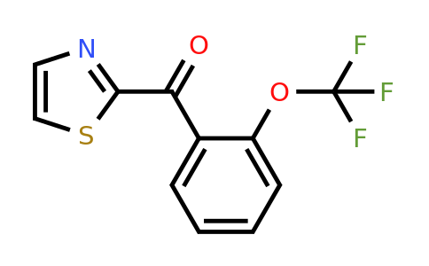 1443348-08-0 | Thiazol-2-yl(2-(trifluoromethoxy)phenyl)methanone