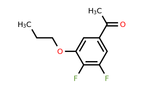 1443349-09-4 | 1-(3,4-Difluoro-5-propoxyphenyl)ethanone