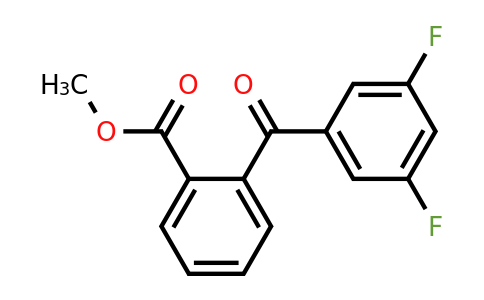 1443349-41-4 | Methyl 2-(3,5-difluorobenzoyl)benzoate