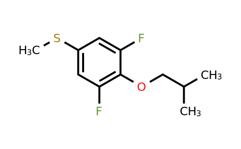 1443349-72-1 | (3,5-Difluoro-4-isobutoxyphenyl)(methyl)sulfane