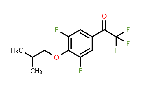 1443350-69-3 | 1-(3,5-Difluoro-4-isobutoxyphenyl)-2,2,2-trifluoroethanone