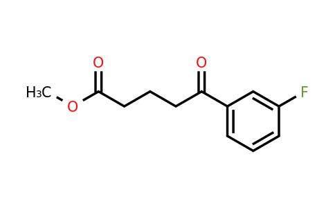 1443351-25-4 | Methyl 5-(3-fluorophenyl)-5-oxopentanoate