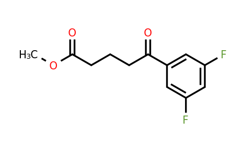 1443351-35-6 | Methyl 5-(3,5-difluorophenyl)-5-oxopentanoate