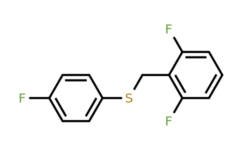 1443351-41-4 | (2,6-Difluorobenzyl)(4-fluorophenyl)sulfane