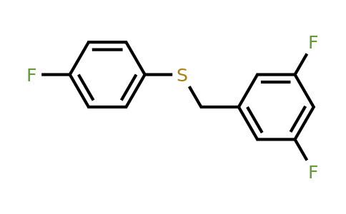 1443351-64-1 | (3,5-Difluorobenzyl)(4-fluorophenyl)sulfane