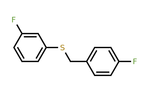 1443351-96-9 | (4-Fluorobenzyl)(3-fluorophenyl)sulfane