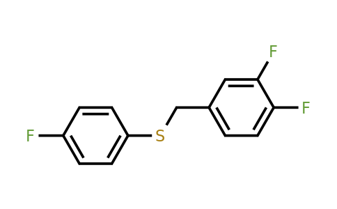 1443352-65-5 | (3,4-Difluorobenzyl)(4-fluorophenyl)sulfane
