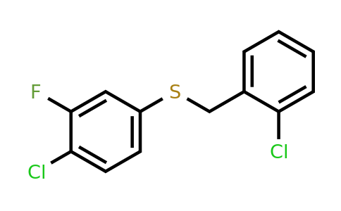 1443352-75-7 | (4-Chloro-3-fluorophenyl)(2-chlorobenzyl)sulfane