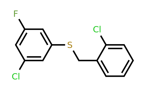 1443352-88-2 | (3-Chloro-5-fluorophenyl)(2-chlorobenzyl)sulfane