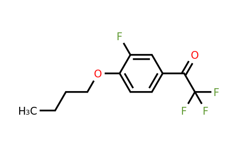 1443352-89-3 | 1-(4-Butoxy-3-fluorophenyl)-2,2,2-trifluoroethanone