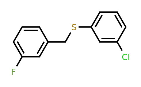 1443352-99-5 | (3-Chlorophenyl)(3-fluorobenzyl)sulfane