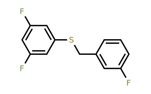 1443353-15-8 | (3,5-Difluorophenyl)(3-fluorobenzyl)sulfane