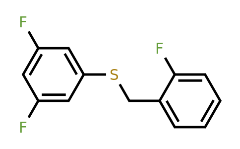 1443353-39-6 | (3,5-Difluorophenyl)(2-fluorobenzyl)sulfane