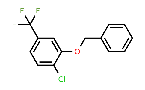 1443353-45-4 | 2-(Benzyloxy)-1-chloro-4-(trifluoromethyl)benzene