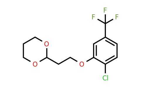 1443353-49-8 | 2-(2-(2-Chloro-5-(trifluoromethyl)phenoxy)ethyl)-1,3-dioxane