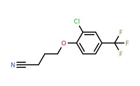 1443353-55-6 | 4-(2-Chloro-4-(trifluoromethyl)phenoxy)butanenitrile