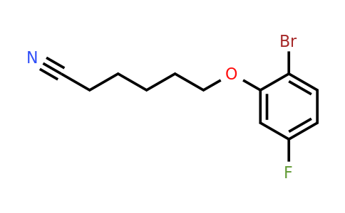 1443354-33-3 | 6-(2-Bromo-5-fluorophenoxy)hexanenitrile