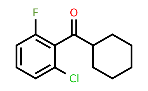 1443354-50-4 | (2-Chloro-6-fluorophenyl)(cyclohexyl)methanone