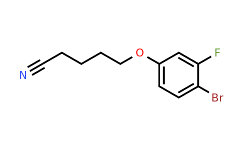 1443354-74-2 | 5-(4-Bromo-3-fluorophenoxy)pentanenitrile