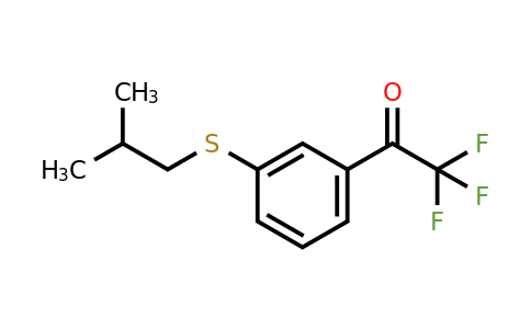 1443355-09-6 | 2,2,2-Trifluoro-1-(3-(isobutylthio)phenyl)ethanone