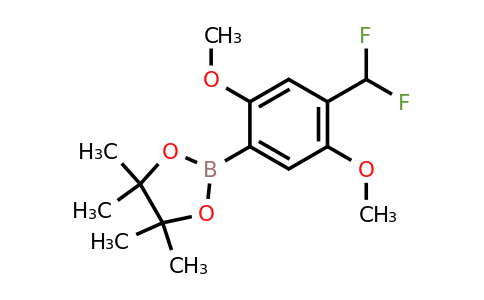 1443379-41-6 | 2-(4-(Difluoromethyl)-2,5-dimethoxyphenyl)-4,4,5,5-tetramethyl-1,3,2-dioxaborolane