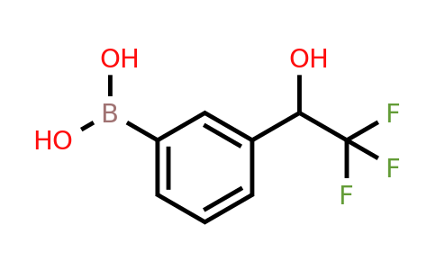 1443986-87-5 | (3-(2,2,2-Trifluoro-1-hydroxyethyl)phenyl)boronic acid