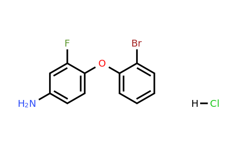 1445322-51-9 | 4-(2-Bromophenoxy)-3-fluoroaniline HCl