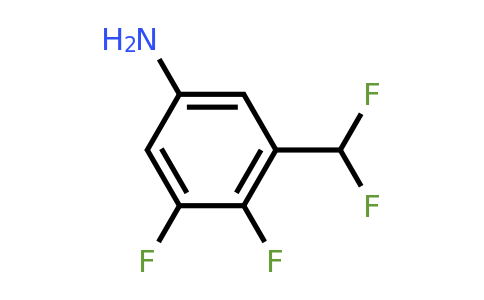 1445796-39-3 | 3,4-Difluoro-5-(difluoromethyl)aniline