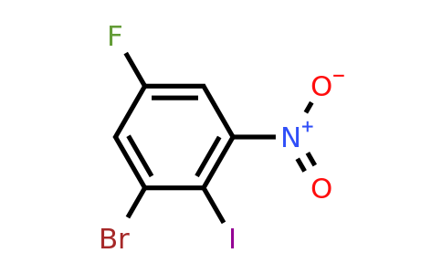 144580-17-6 | 1-Bromo-5-fluoro-2-iodo-3-nitrobenzene