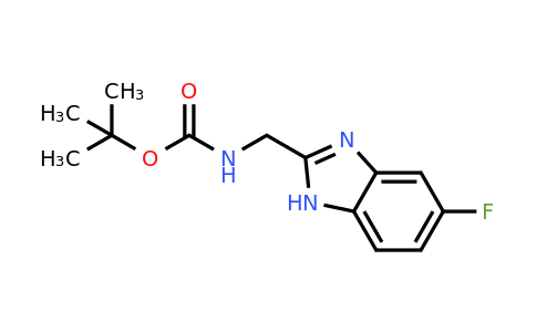 1446513-90-1 | tert-Butyl ((5-fluoro-1H-benzo[d]imidazol-2-yl)methyl)carbamate