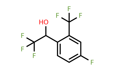 1447606-57-6 | 2,2,2-Trifluoro-1-(4-fluoro-2-(trifluoromethyl)phenyl)ethanol